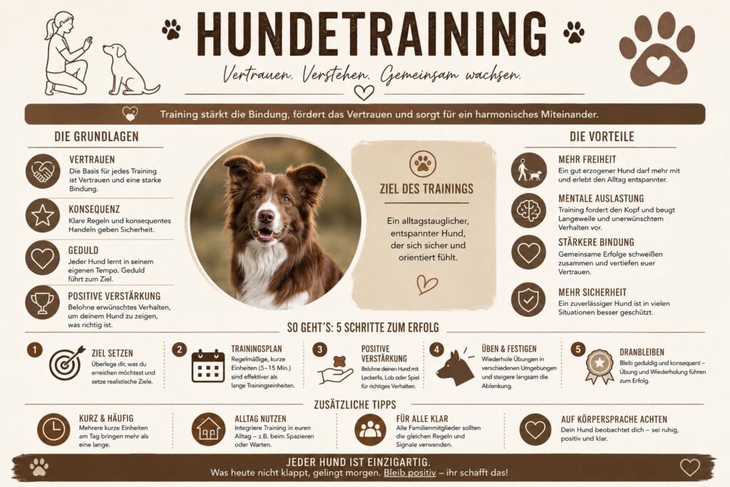 Hundetraining schafft Vertrauen